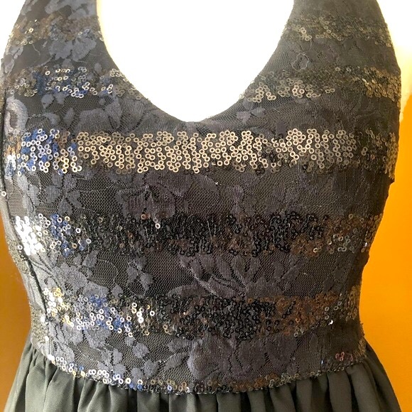 Black Racerback Dress - Picture 4 of 6